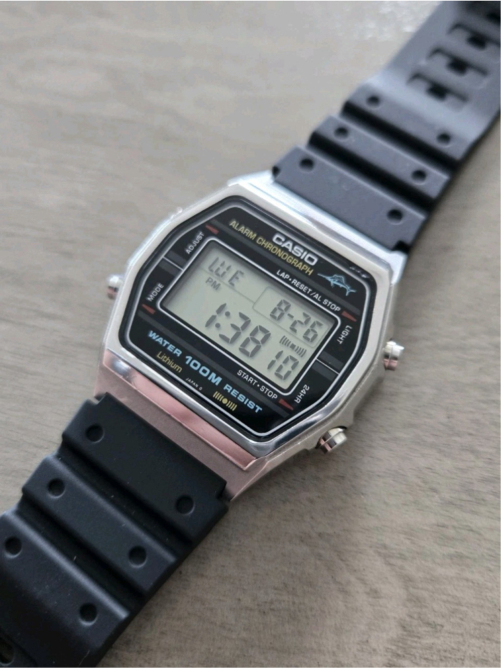 Rare Vintage Casio W-750 Men's Digital LCD Watch 1980s Great Must See Retro!!! - Picture 2 of 16